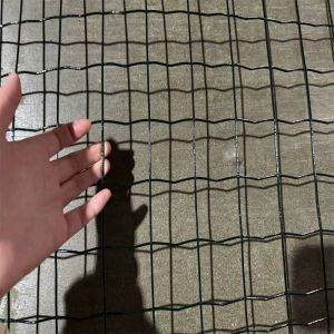 PVC Coated Euro Wire Mesh Fence with Galvanized+PVC Coated Surface and 50x50mm Mesh Size for Corrosion Resistance