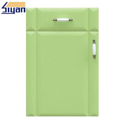High End MDF Replacing Kitchen Cabinet Doors And Drawer Fronts Green Color