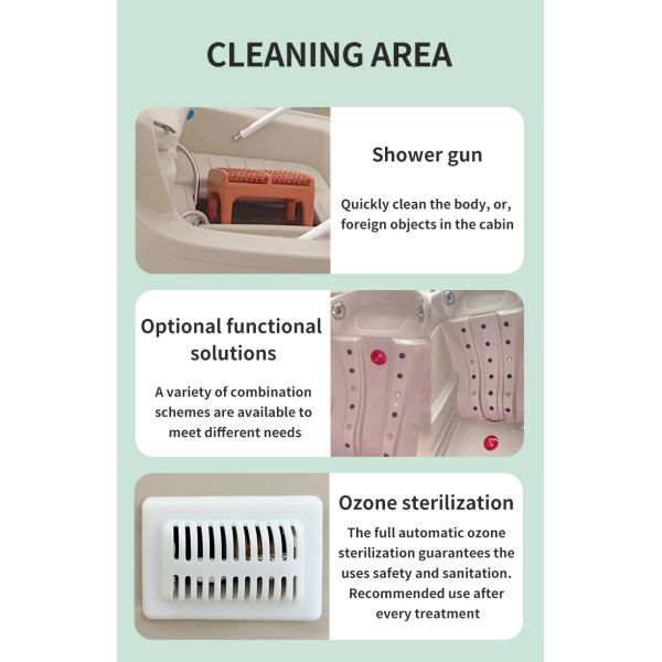 Озоновая сауна для всего тела Гидротерапия Спа Капсула Физическая терапия 200 Вт