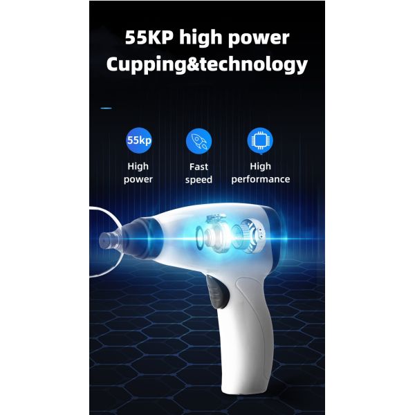 24-piece Set Electric Guasha Cupping Suction Massager for Body Muscle Massage Meridian Treatment Relax Tool
