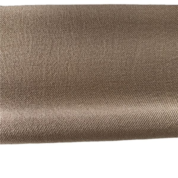 90% Polyester 10% Spandex Woven Twill 4-Way Stretch Style Khaki Elastane Fabric for Fashion Clothing