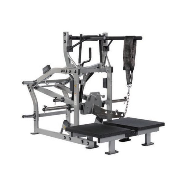Securing Plate Loaded Belt Squat Machine U+H1029 Multi Station Strength Gym Equipments