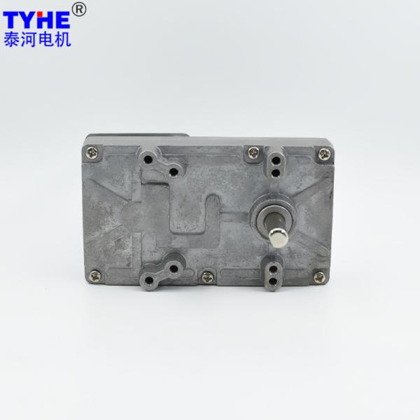 Metal Gearbox 6V 300Rpm 12V DC Right Angle Gear Motor With 8mm Dual Shaft