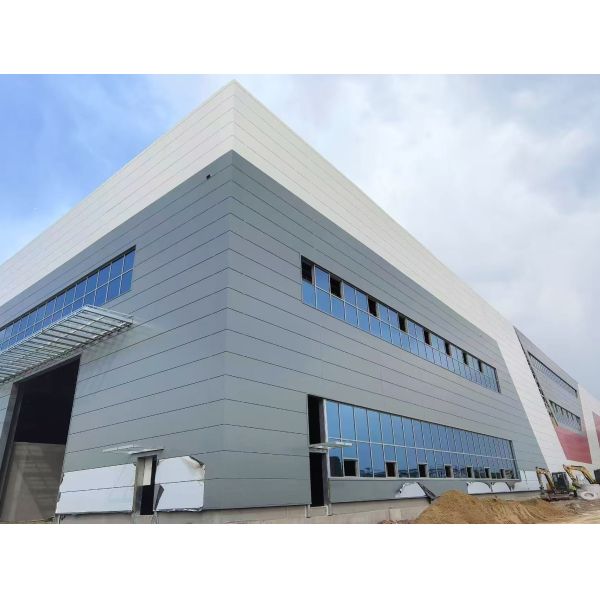 Steel Structure Prefab Metal Warehouse Building Portal Frame Q235B Q355B ASTM A36