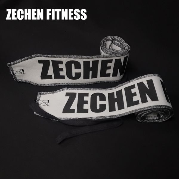 7.3cm Weight Lifting Straps Gym Crossfit Custom Weightlifting Wrist Wraps 90cm