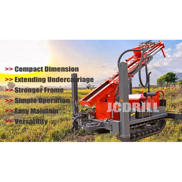 Тип буровая установка Crawler (JCDRILL) Crawler сверлить воздуха скважины 200m гидравлическая