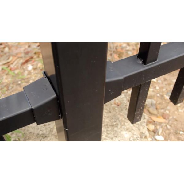 Decorative Wrought Iron Fence Panels/Spear Top Wroght Iron Fencing Panels(China Manufacturer&ISO9001)