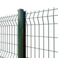 Fabrique en gros 3D courbure soudée filet de câble clôture en PVC revêtu résistant à la rouille