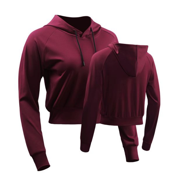 Верхняя часть урожая молнии логотипа изготовителя фабрики OEM изготовленная на заказ с курткой высокой йоги талии Breathable атлетической