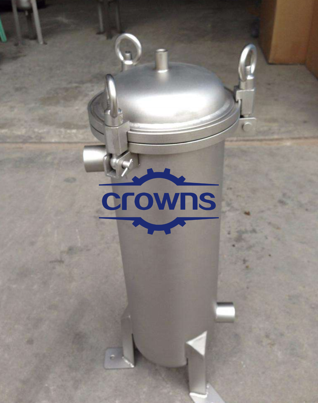 Automatic Backwash Self Cleaning 316 stainless steel Filter Housing For Water Treatment