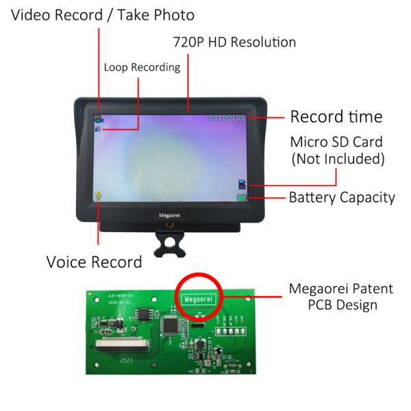 HD720P Anti Shock Night Vision Hunting Scope 200-400M Outdoor Hunting Riflescope