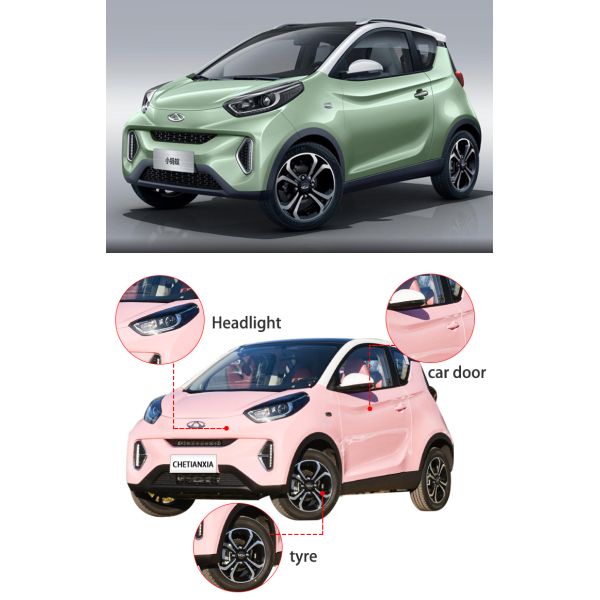 Китайские дешевые новые энергетические автомобили Четырехколесные автомобили Chery Mini EV Электрический автомобиль