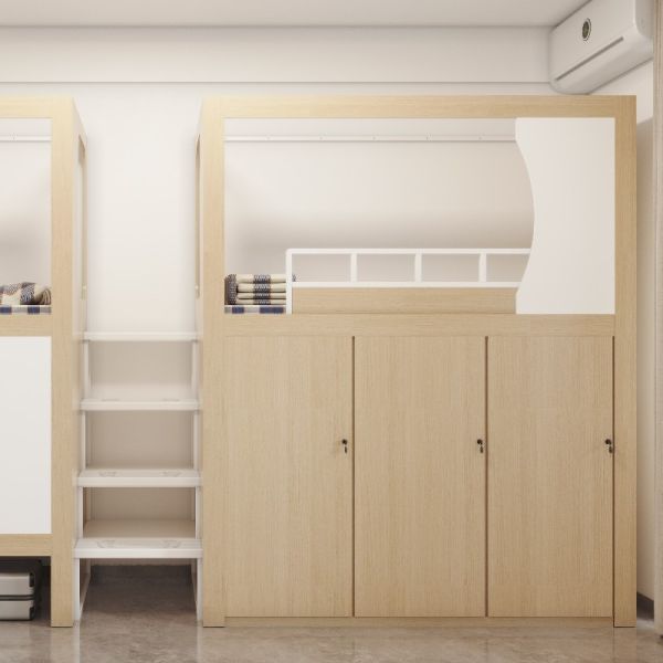 ISO9001 Lit de chambre en capsule pour trois personnes