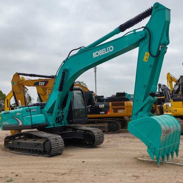 Middle Used Excavator Kobelco SK260LC Crawl Excavator 1.0m3 Bucket Capacity 26 Tons