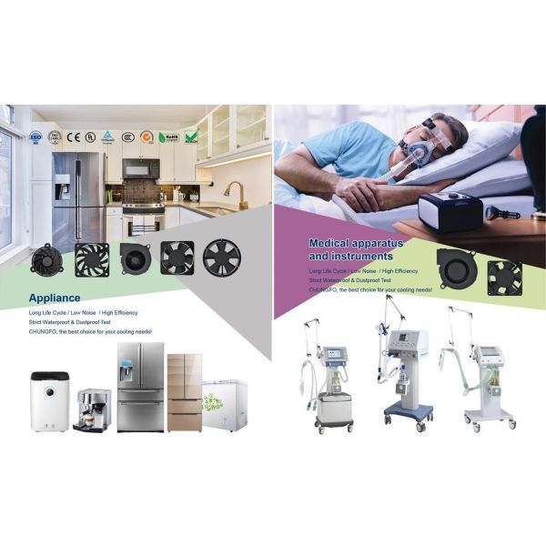 Дисплейный осевой охлаждающий вентилятор 5V 12V 24V Выхлопный вентилятор / вентилятор для ваших нужд вентиляции