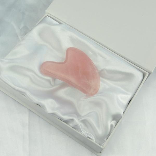 Ferramenta antienvelhecimento de Rose Gua Sha Natural Lifting da placa de Gua Sha do corpo do rosa