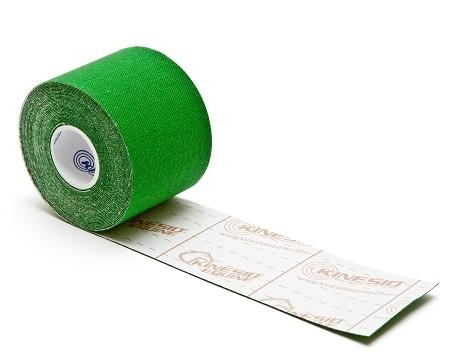 Hi-viz Green Kinesiology tex Tape 5cm x 5m CE Certificated Custom Logo Printed