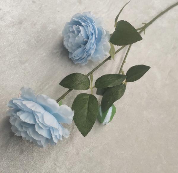 Flor artificial decorativa adesiva macia para a decoração da casa