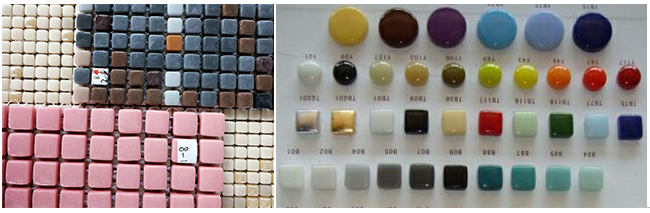 Continuous Hot Melt Color Glaze Glass Mosaic Production Line