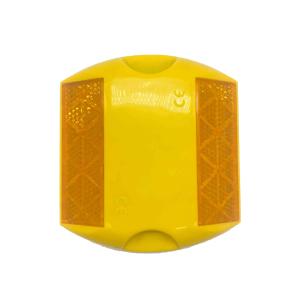 Single Side Amber Reflective Road Studs PMMA cat's eye reflective road stud