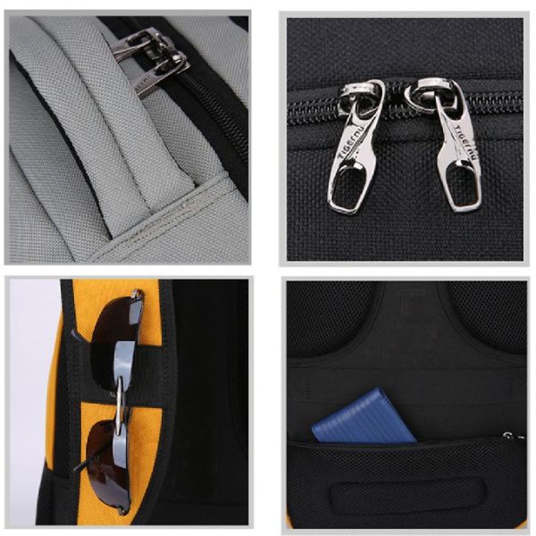 Durable Waterproof Laptop Bag , Backpack Laptop Bag For Travel Hiking