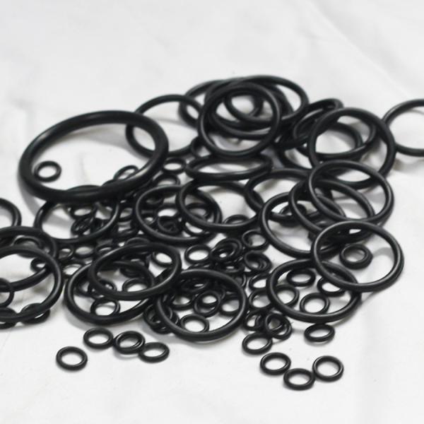 NBR Rubber O-ring with High Temperature Resistance in FKM Material of Custom Color
