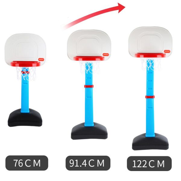 Adjustable Shooting Frame Indoor Basketball Stand for Kids Age Range 0 to 24 Months