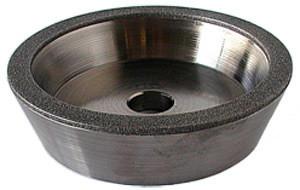 Nickle Bond Industrial Mini Diamond Grinding Wheel 120 / 140 Grit Long Service Life