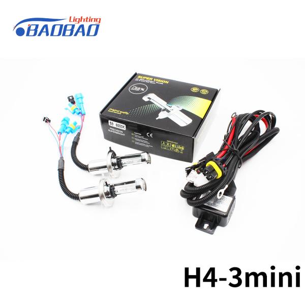 H4-3 Mini Quick start high power  35w 55w hid xenon bulb