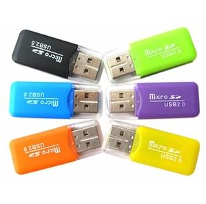 Promotion micro sd card reader read TF/Micro sd memory card