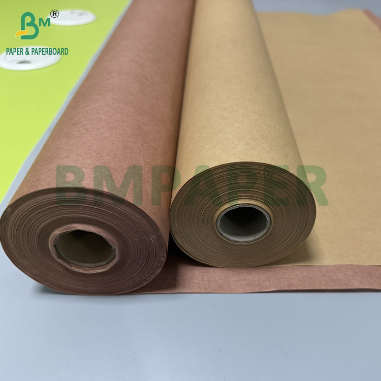 60gsm 70gsm Food Grade Brown Butcher Paper Rolls 24 Inch Width X 175ft 60 грамм 70 грамм пищевой цвет коричневый мясник бумажные рулоны 24 дюйма ширина х 175 футов