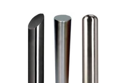 Customized Shape Stainless Steel Bollards For Urban Intersection Driveway / Highway
