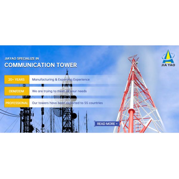 Galvanized Self Supporting 3 Legged Tubular Steel 5G Wifi Telecom Antenna Tower Manufacturer