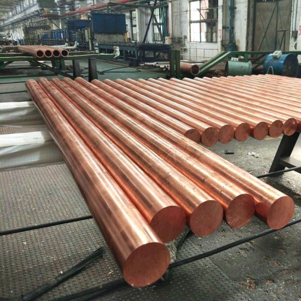 990,9% Barras sólidas de cobre puro C11000 ASTM EN DIN Standard 4 - 250 mm de diâmetro