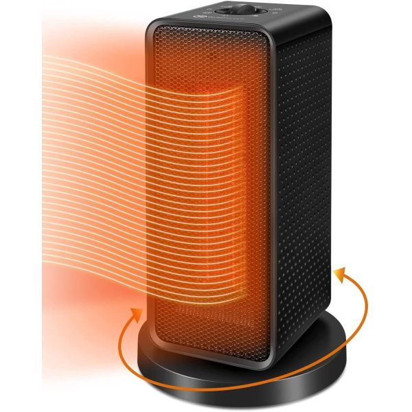 Waterproof Electric Heater for Living Room Quick Heating Vertical Design Household