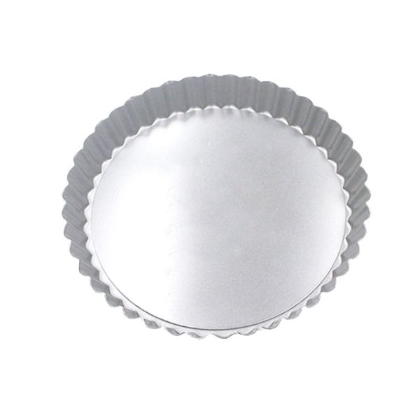 Food Grade Aluminum Alloy Anodizing Flower Cake Mold Removable Bottom Cake Pan