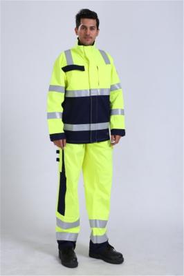 EN20471 olá! Vis Work Jackets, revestimentos fluorescentes do trabalho 290gsm