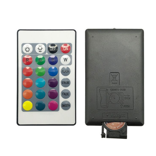RGB LED Strip Light Controller 24Key Remote USB Power Supply 170lm/w Luminous Efficacy