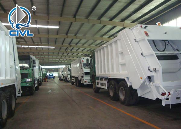 SINOTRUK Compactor garbage truck Recycling 4x2 Garbage Compactor Truck With 20 Mpa Hydraulic System