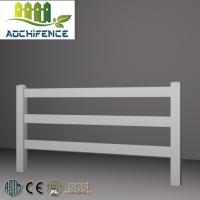 Durable PVC Horse Arena Fencing For Equestrian And Ranch Use