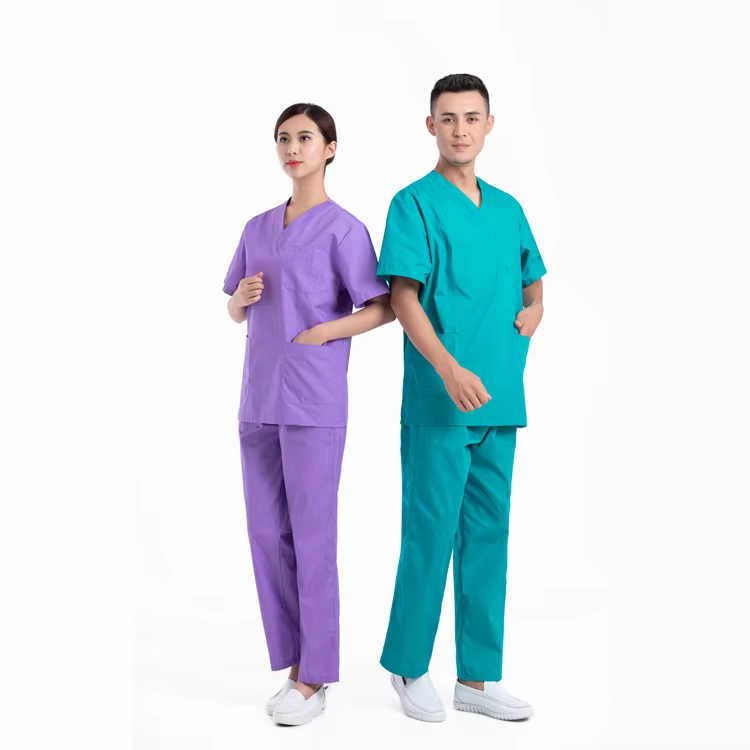Fashion Hospital Scrub Suit Medical Uniforms Comfortable Hospital Uniform Wholesale New Style