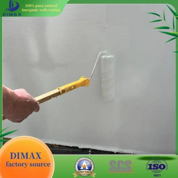 A1 Grade Fireproof Mold Moisture Resistant Inorganic Mineral Paint with Purify Air Feature