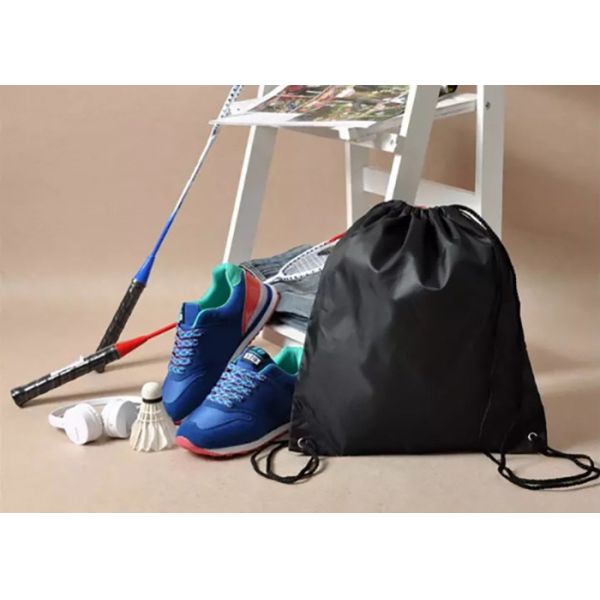 High Quality Wholesale Promotional Cheap Polyster Nylon Sport Drawstring Backpacks