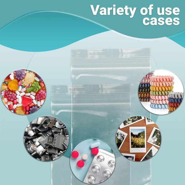 CTCX Pe Frosted Zipper Clear Plastic Poly Clothes Packaging Bags Small Business Jewelry Zipper Bag With Handle