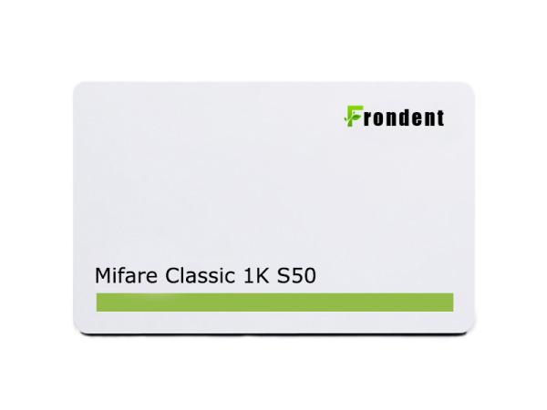 Smart 13.56 MHz Custom Rfid Cards , Read And Write Rfid Card For Parking Lot