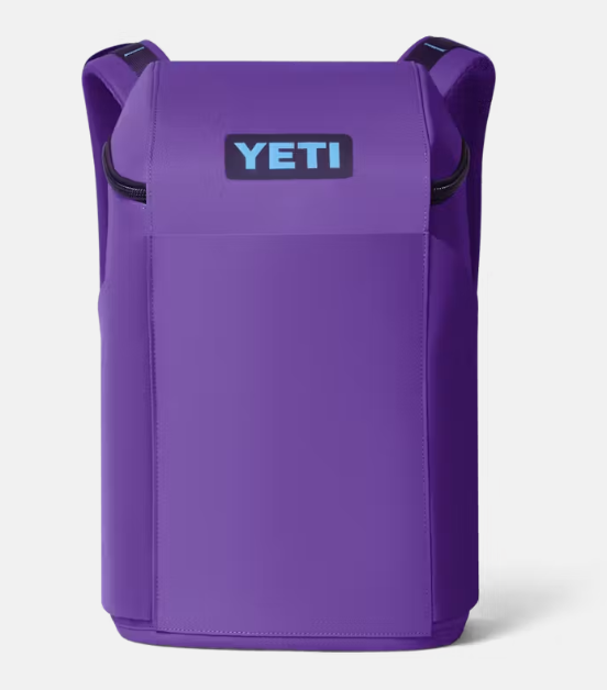 Waterproof Backpack Bag with Stylish Front Bungee System Two Water Bottle Pockets and Balanced Carry Grab Handles on Top