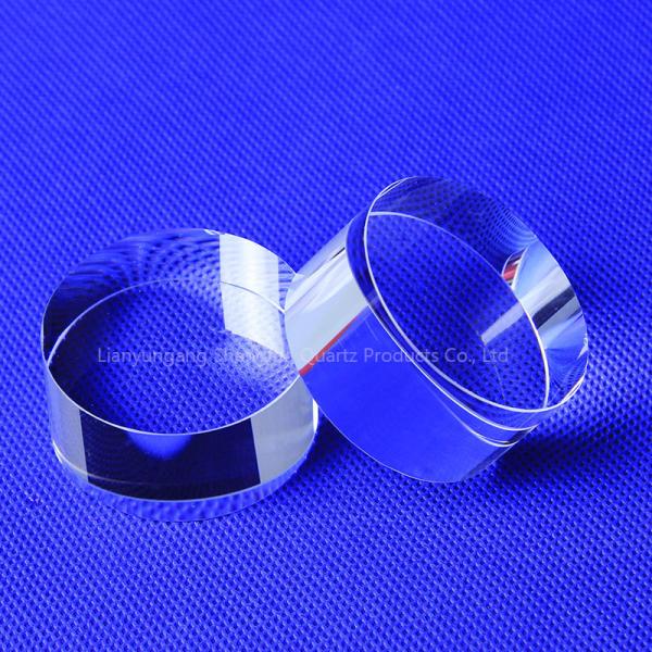 Fused Silica Quartz Glass Disc Premium Optical Lens Quartz Plate