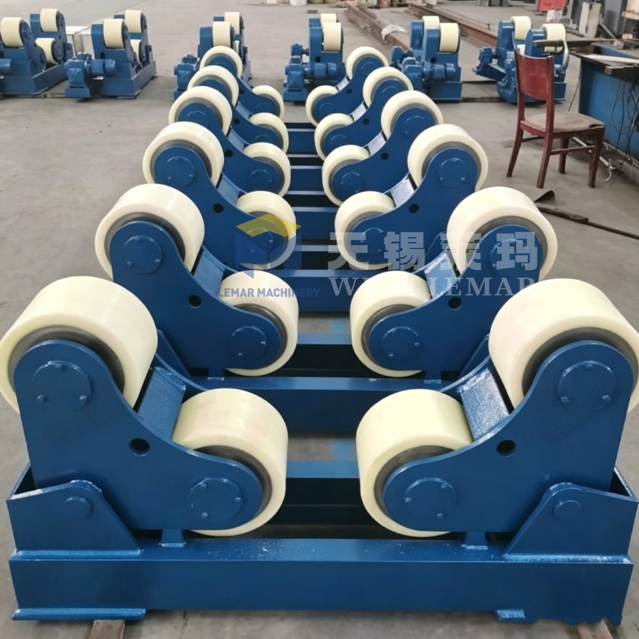 40 Ton Automatic Self‑Align Welding Rotator Pipe Cylinder Welding Equipment