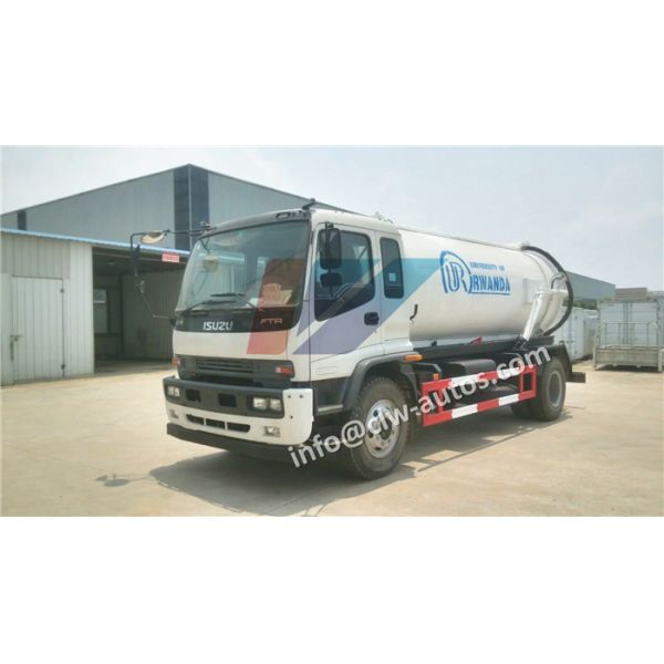 Тележка всасывания нечистот Dongfeng 6000L с насосом Jurop BP Mono Keiser