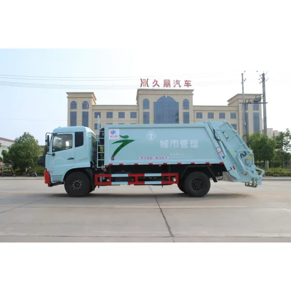 4X2 12000liters Refuse Collector Truck Compressed Garbage Compactor Truck